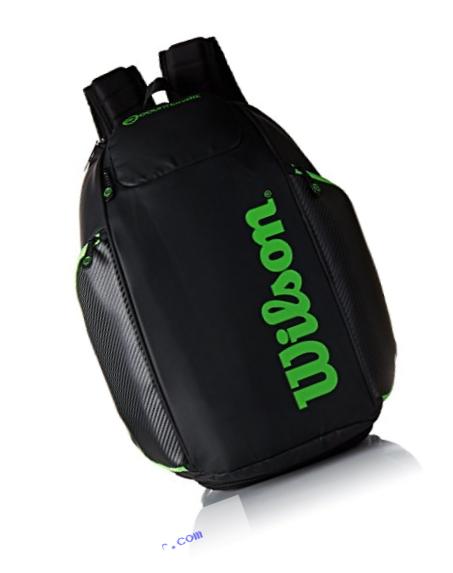 Wilson Blade Collection Racket Backpack, Black/Green