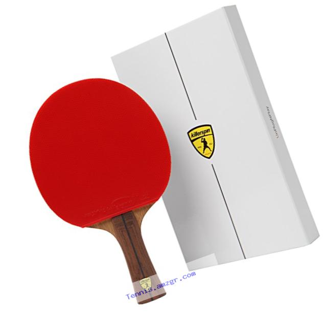 Killerspin JET800 SPEED N1 Table Tennis Paddle - Ultimate Professional Ping Pong Paddle with Carbon Layers Pared with Specially Designed Memory Book
