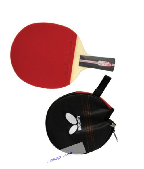 Butterfly 302 CS Penhold Table Tennis Racket